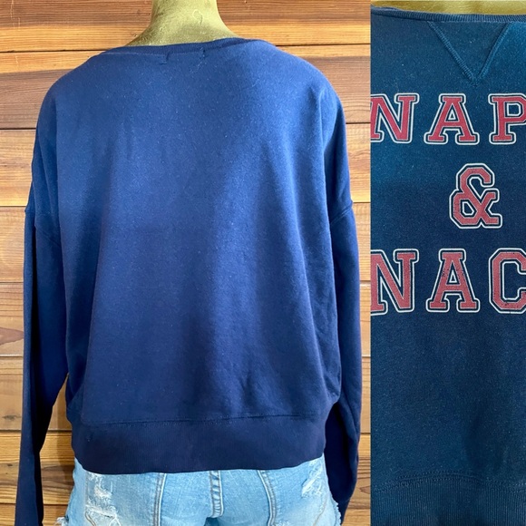 NWT Fifth Sun NAPS & SNACKS Sweatshirt Size XL - Picture 6 of 16